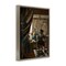 Stupell Industries Classical Vermeer Painting Framed Floater Canvas Wall Art Design by one1000paintings